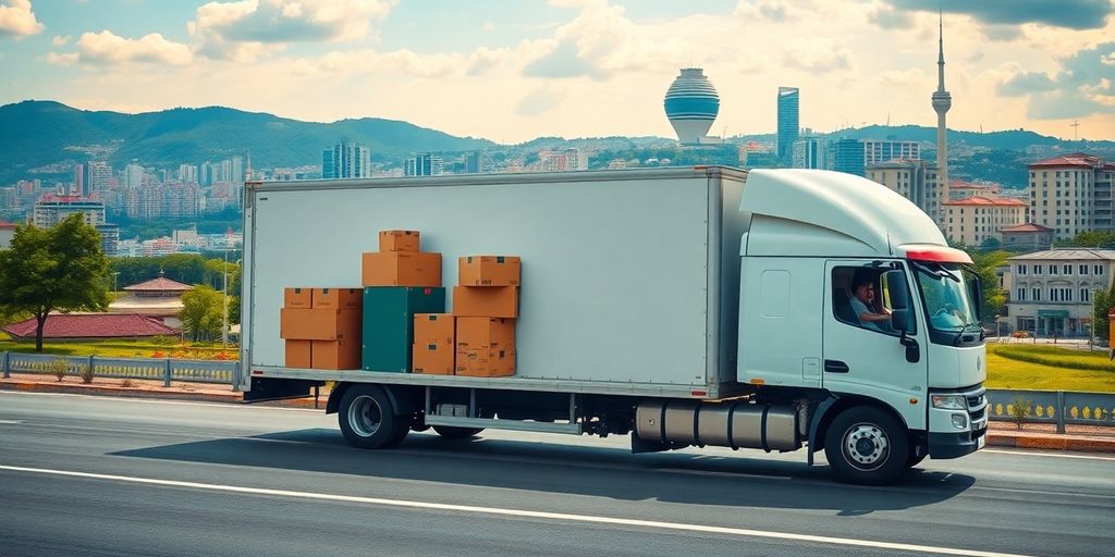 Ankara'daki taşınma süreçlerini gösteren bir fotoğraf.